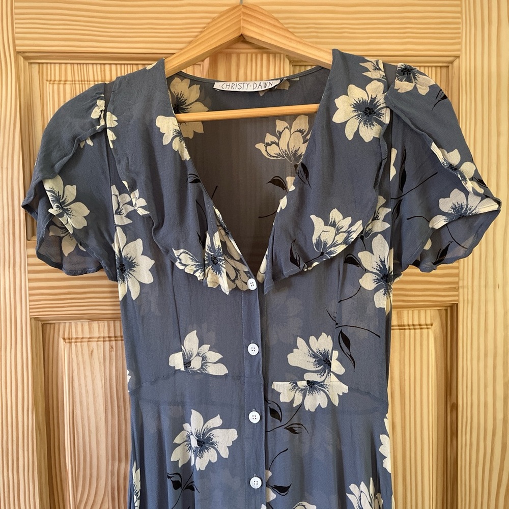 Christy Dawn Floral Midi Dress